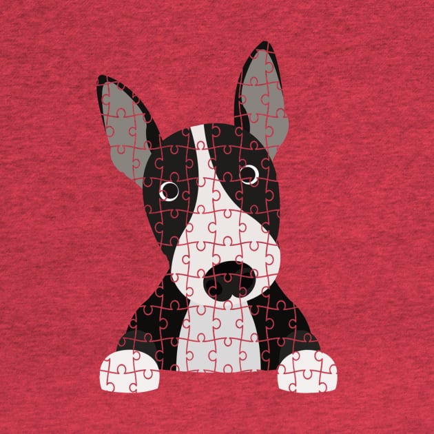 Bull Terrier Puzzle by DoggyStyles